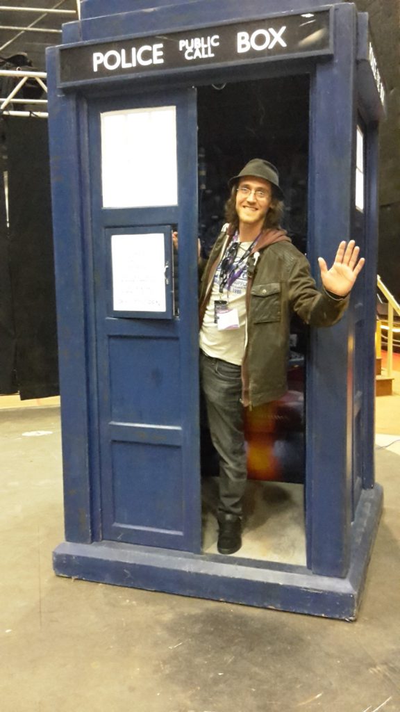 Andy Corby - Doctor Who Experience - On The Tardis 2